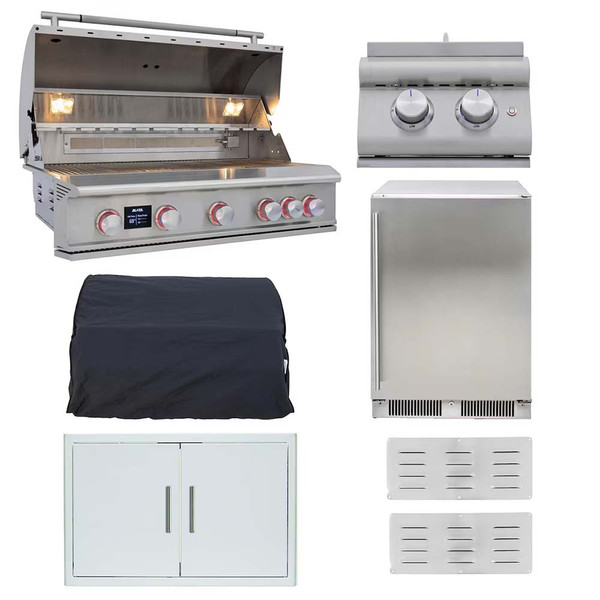 Blaze LTE PRO 40" 7 Piece Outdoor Kitchen Package - BLZ-5LTEPRO-7PC
