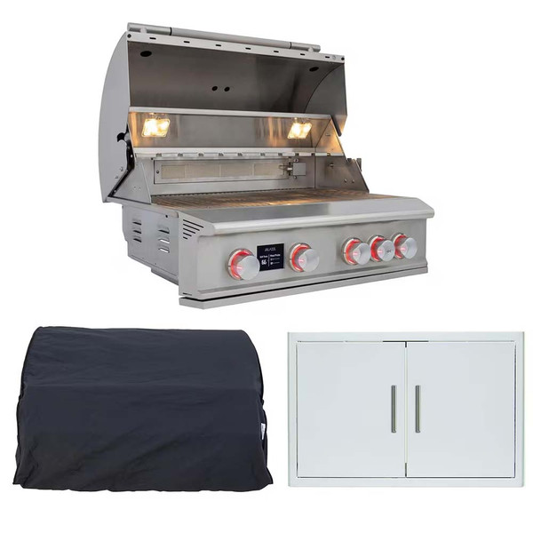 Blaze LTE PRO 32" 3 Piece Outdoor Kitchen Package - BLZ-4LTEPRO-3PC