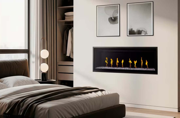 SimpliFire Allusion Edge 60" Electric Fireplace - SF-ALLE60