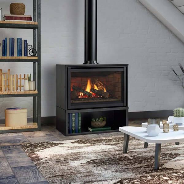 Majestic Trilliant 30" Freestanding Gas Fireplace - TRILLIANT30IL