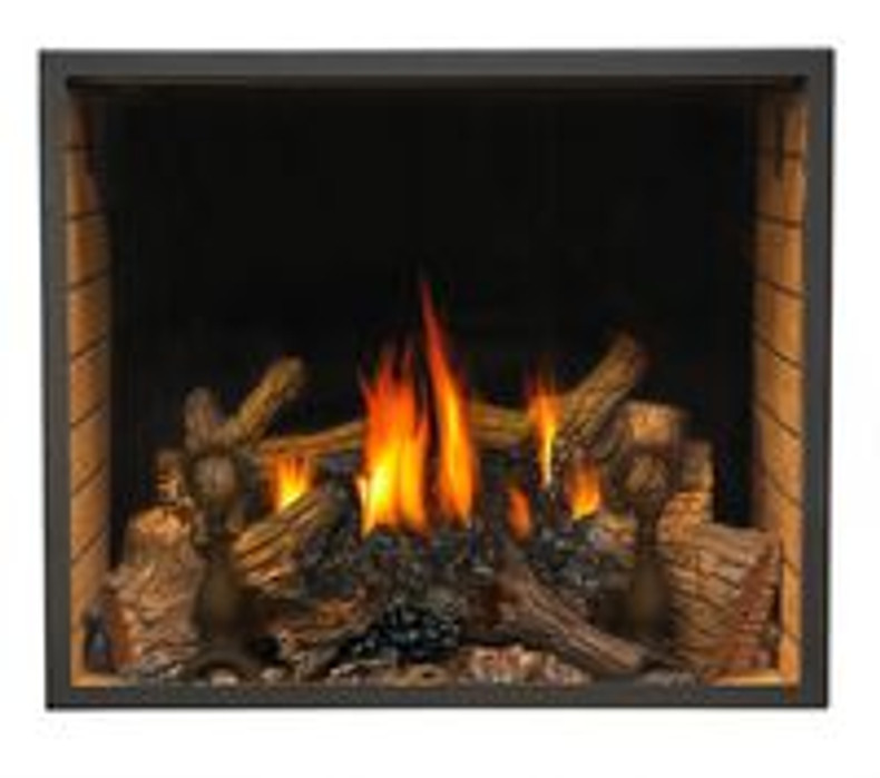 Gas log set the most inexpensive way to improve your fireplace