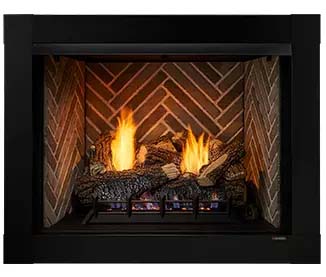 Monessen Accent Firebox - accent lighting