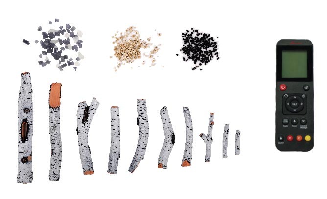 Amantii 10 piece birch-logset