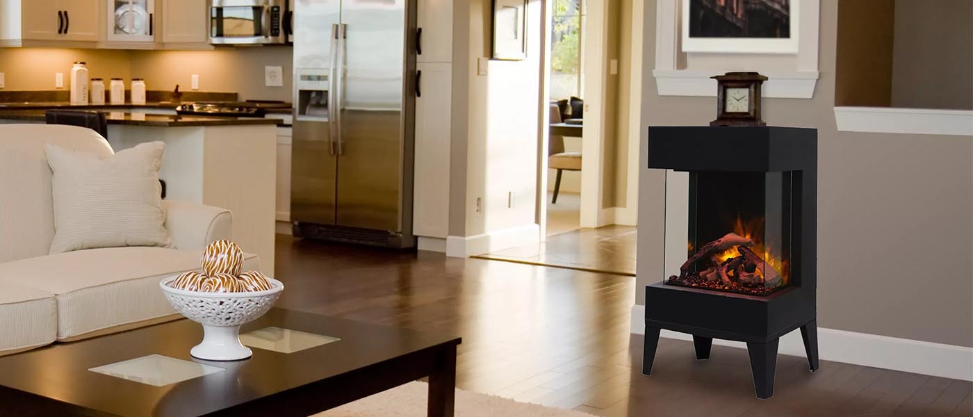 Amantii Cube-2025WM Lumina Freestand Electric Fireplace Amantii Cube-2025WM Lumina Freestand Electric Fireplace