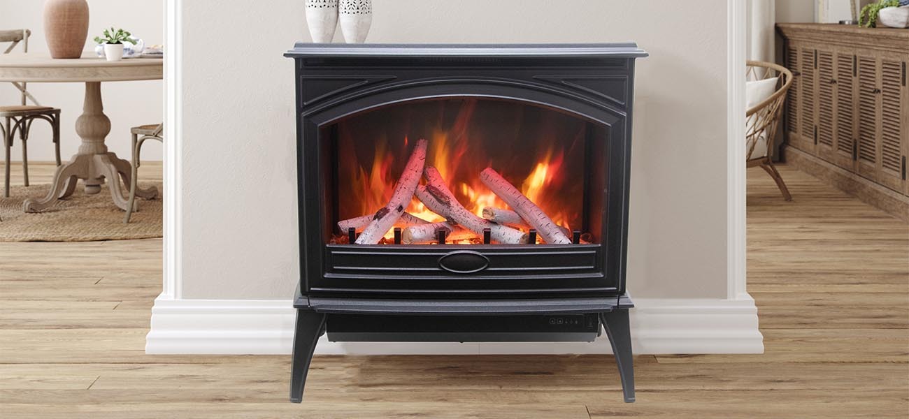 Sierra Flame E70-HO Cast Iron Freestand Electric Stove