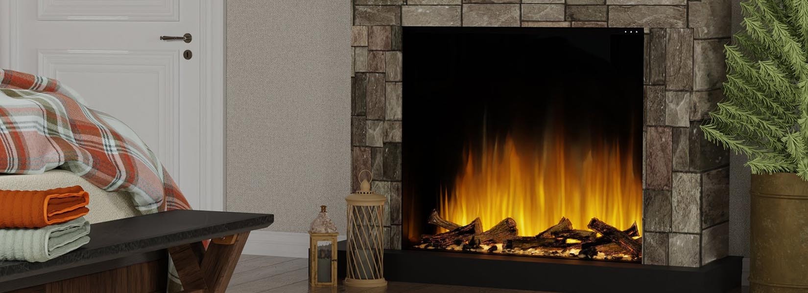 Dimplex Ignite Aspire 48" Built-In Traditional Electric Firebox - ASP48