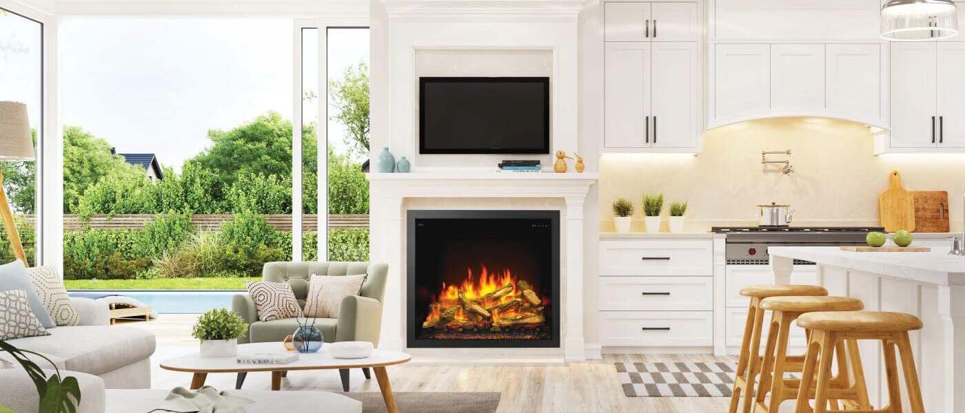 Napoleon ELEVATION™ 36 Elevation Built-in Electric Fireplace