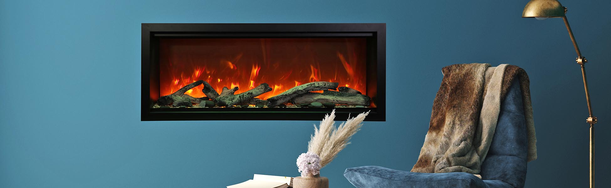 Amantii SYM-34-XT electric fireplace