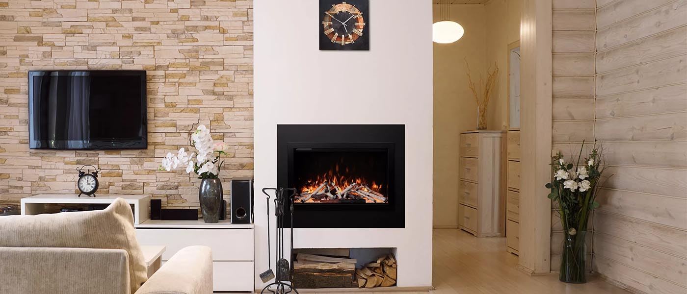 Amantii  26" Traditional  Lumina Smart Electric Fireplace Amantii  26" Traditional  Lumina Smart Electric Fireplace