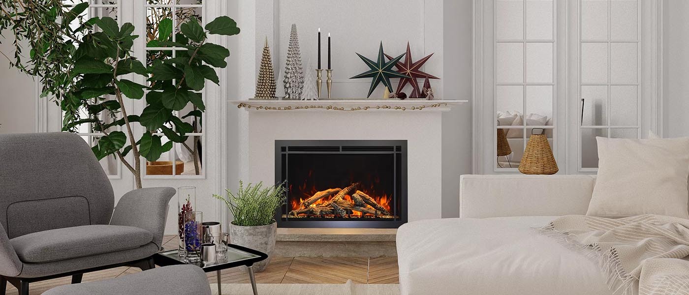 Amantii Traditional Lumina 33" Indoor / Outdoor, Smart, Electric Fireplace Amantii Traditional Lumina 33" Indoor / Outdoor, Smart, Electric Fireplace