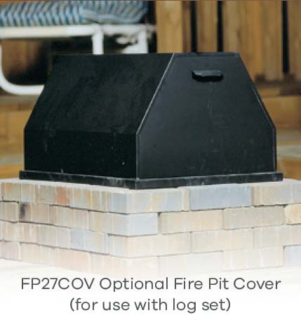 Optiional Fire Pit Cover