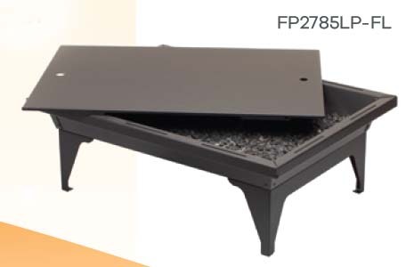 Barbara Jean Rectangle Gas Firepit 