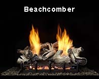 beachcomber log set by Monessen