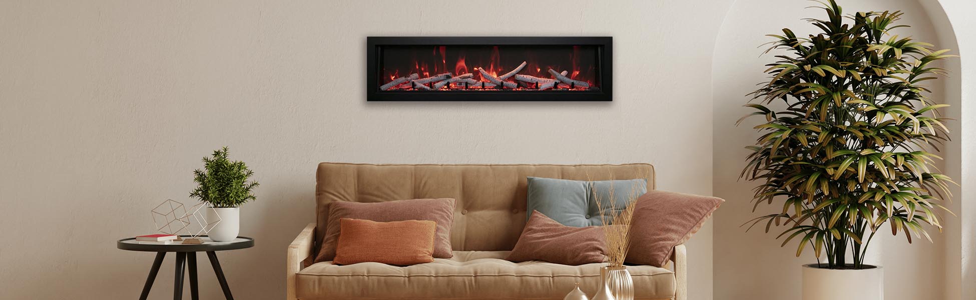 Amantii BI-40-Deep electric fireplace