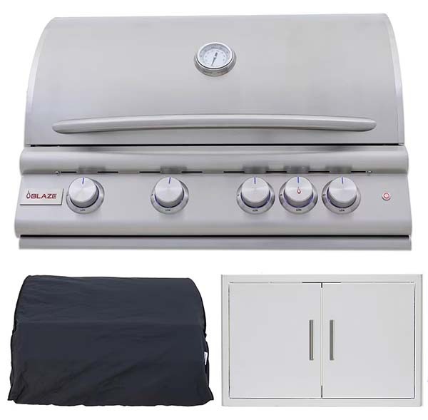 Blaze LTE+ 3 Piece 32" Gas Grill Outdoor Kitchen Package Blaze LTE+ 3 Piece 32" Gas Grill Outdoor Kitchen Package