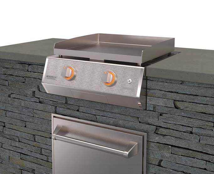 Hearthstone Outdoor Brabura 22" Stainless Steel Griddle