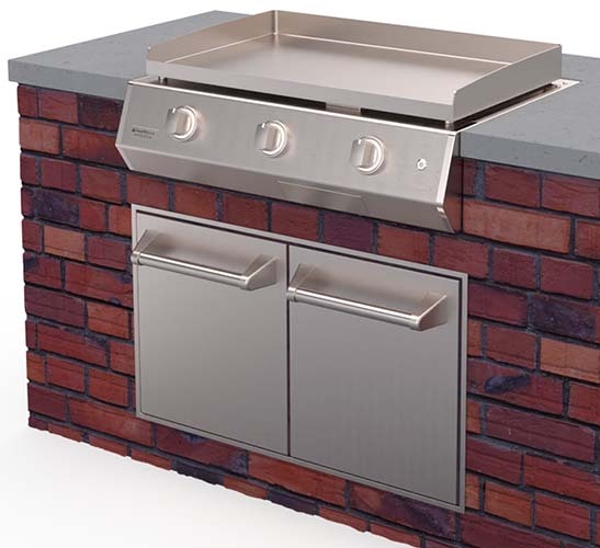 Hearthstone Outdoor Brabura 32" Stainless Steel Griddle