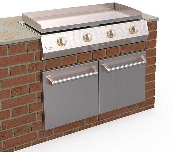 Hearthstone Outdoor Brabura 40" Stainless Steel Griddle