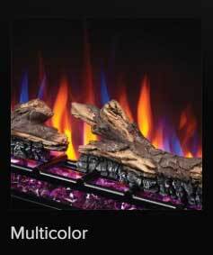 cineview - multicolor flames