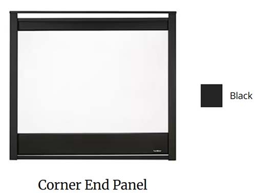 corner  front - firescreen - end panel