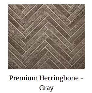 Premium Herringbone - Gray