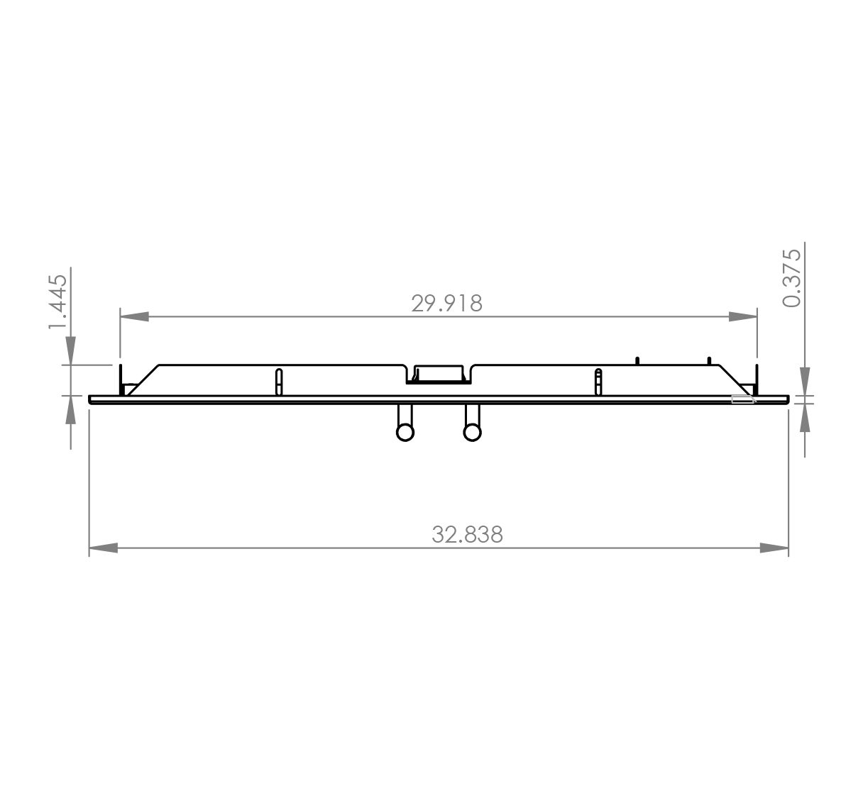 Summerset 33 Inch Double Access Door - DD-33