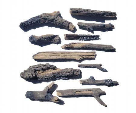 Amantii 12 piece oak log set Amantii 12 piece oak log set