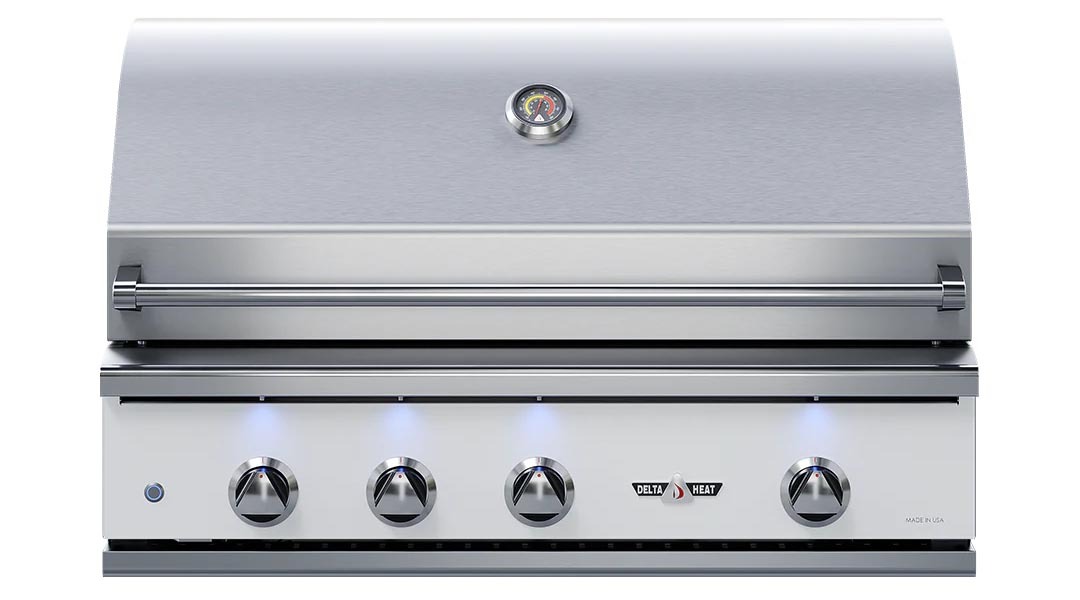 Delta Heat 38" Built-In, Stainless Steel, Gas Grill