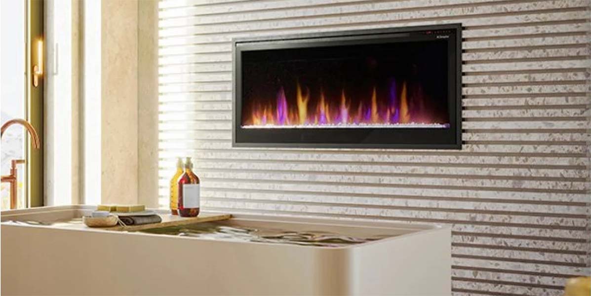 Dimplex 42" Multi-Fire® SL Slim Built-in Linear Electric Fireplace