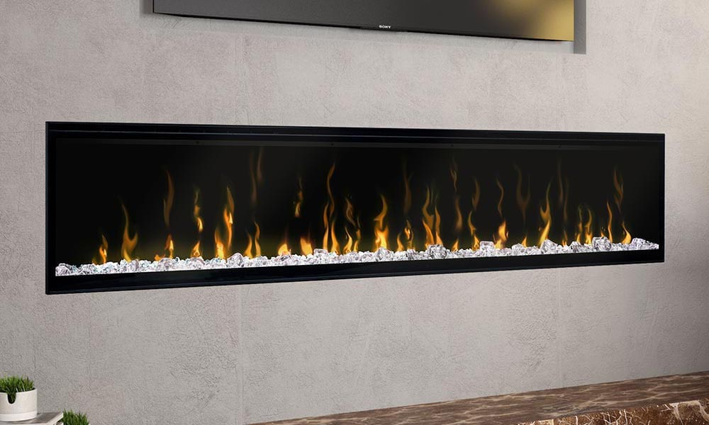 Dimplex IgniteXL® 74" Built-in Linear Electric Fireplace