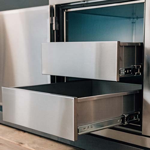 Summerset 36 Inch 2-Drawer Dry Storage Pantry & Access Door Combo - DP-36AC