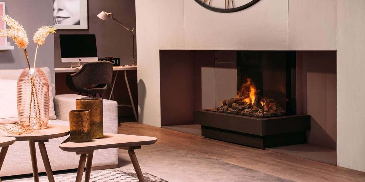 Dimplex Optimyst&reg; e-MatriX 39" Built-in Water Vapor 3-Sided Fireplace