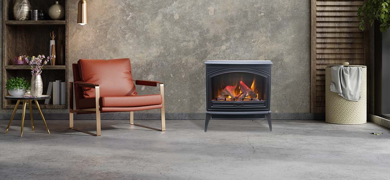 Sierra Flame E-50 Cast Iron Freestand Electric Stove