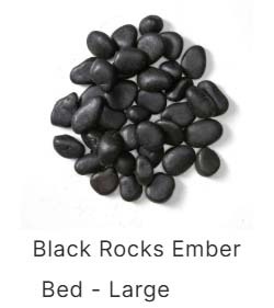 Large Black Rocks