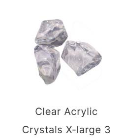 Extra Large Acrylic Crystals