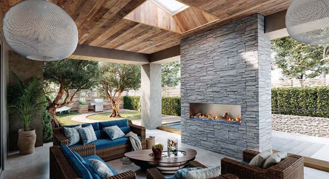 Napoleon Galaxy™ Single Sided 62" Linear Outdoor Gas Fireplace - GSS62 Napoleon Galaxy™ Single Sided 62" Linear Outdoor Gas Fireplace - GSS62
