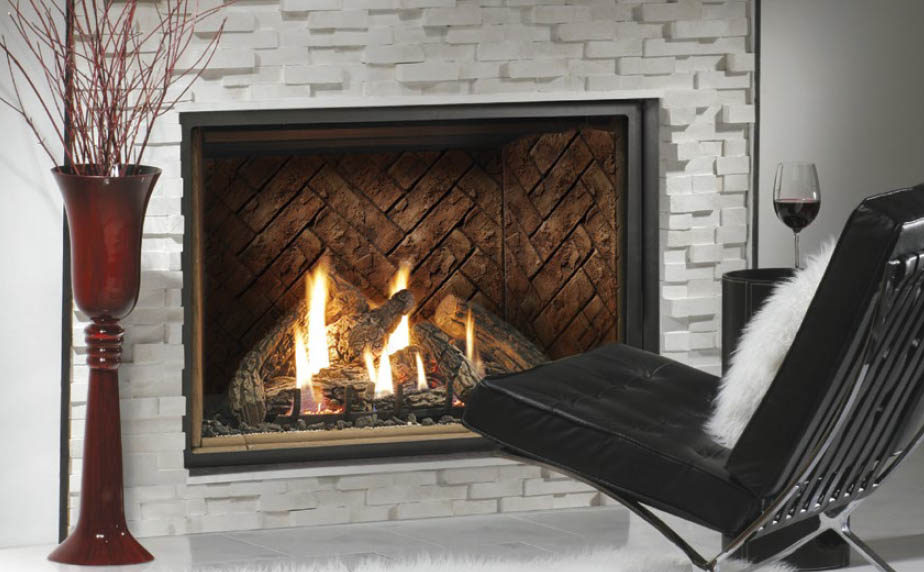 Kingsman HB4736 gas fireplace direct vent