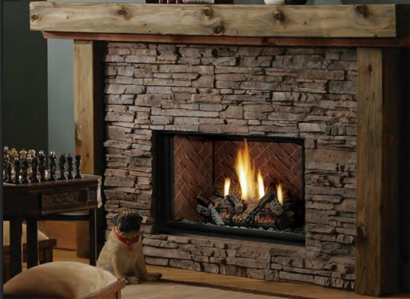 Kingsman HB3624 Zero-Clearance Direct Vent Gas Fireplace