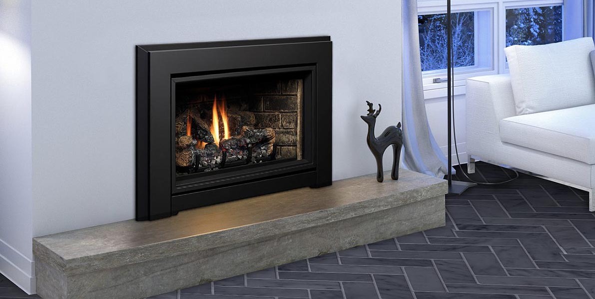 Kingsman 24" Direct Vent Gas Fireplace Insert - IDV24