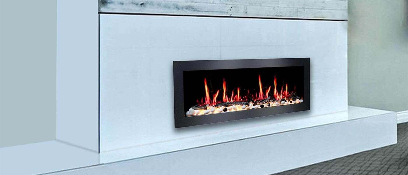 Litedeer Homes Latitude II 48 inch Wall Mounted Smart Electric Fireplace Litedeer Homes Latitude II 48 inch Wall Mounted Smart Electric Fireplace