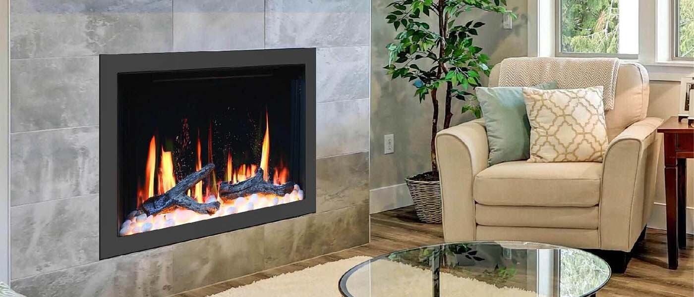 Litedeer Homes LiteStar 30" Smart Electric Fireplace Inserts with Multi-Flame Style and Crushed Ice Rocks - ZEF38VC-30C Litedeer Homes LiteStar 30" Smart Electric Fireplace Inserts with Multi-Flame Style and Crushed Ice Rocks - ZEF38VC-30C