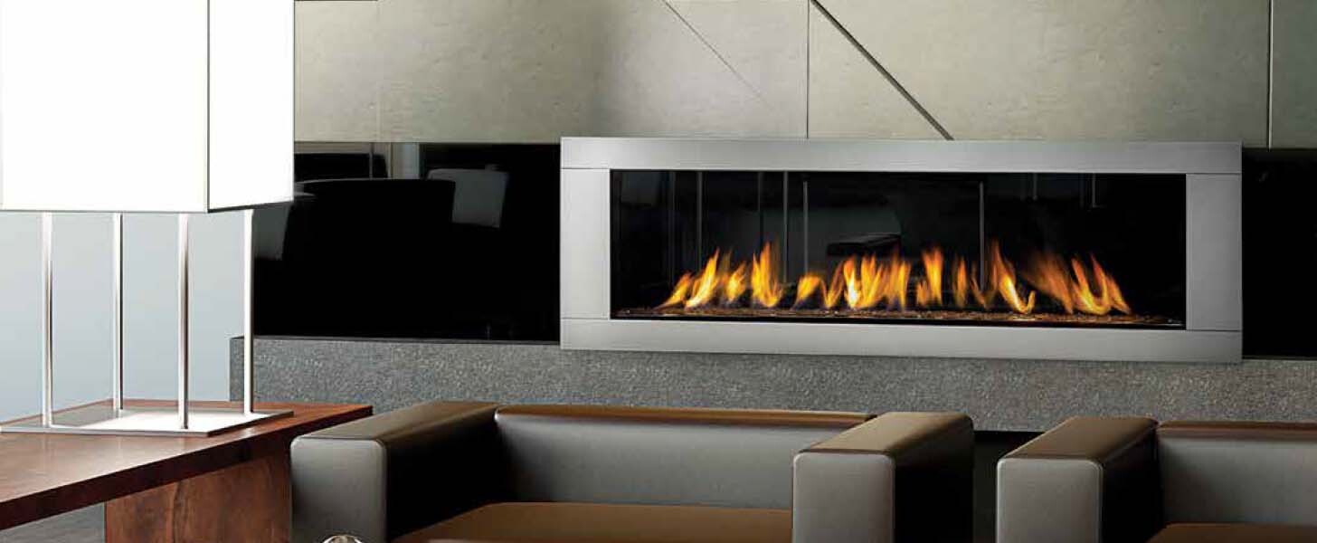 Napoleon Vector 62" Direct Vent, Linear Gas Fireplace