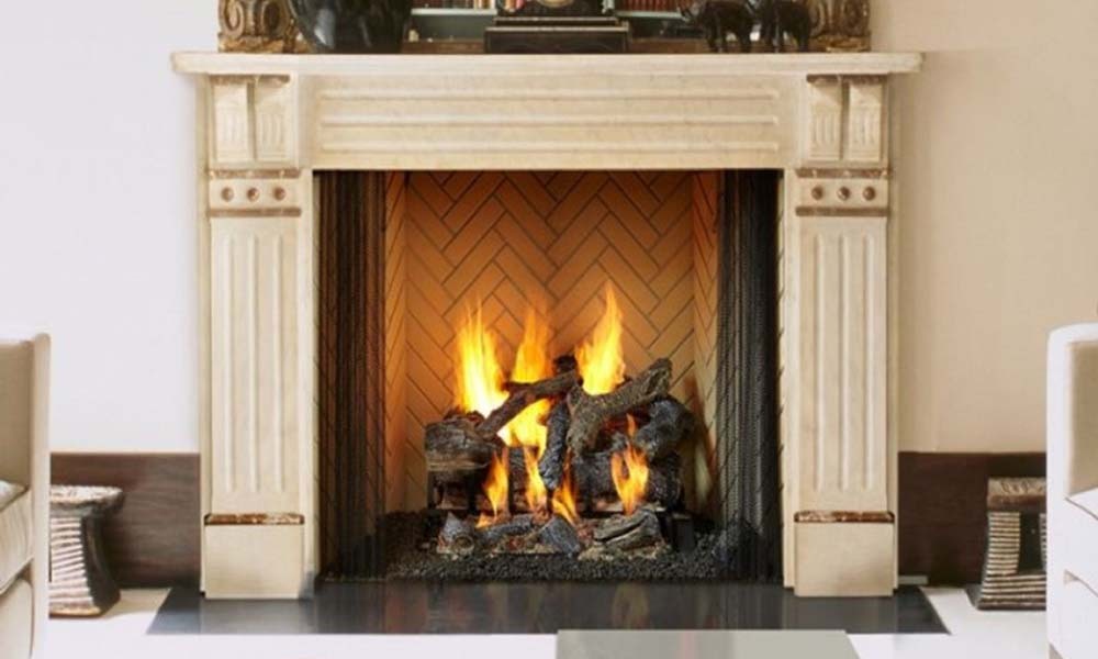 Majestic Ashland 50 Inch Wood Burning Fireplace