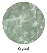 Crystal crushed glass media