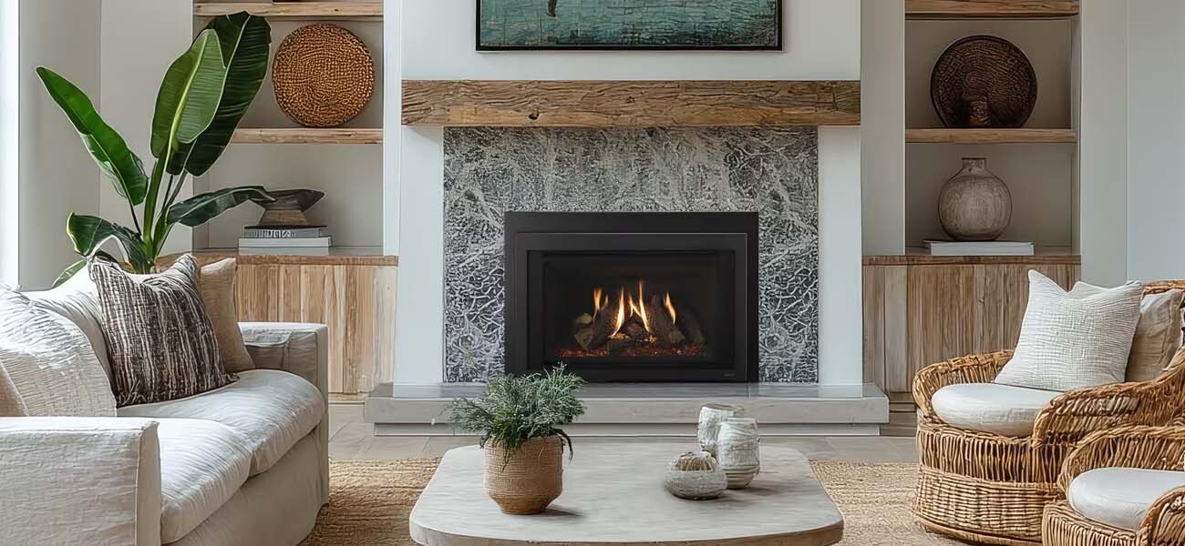 Majestic Ruby Platinum 30" Direct Vent Gas Fireplace Insert 