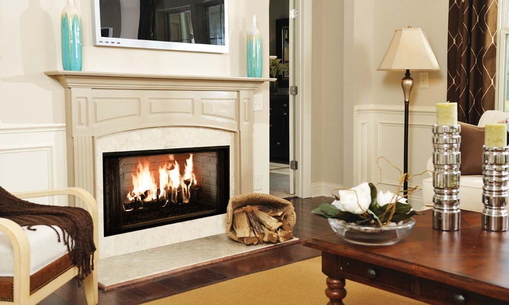 Majestic Royalton 36 Inch Wood Burning Fireplace