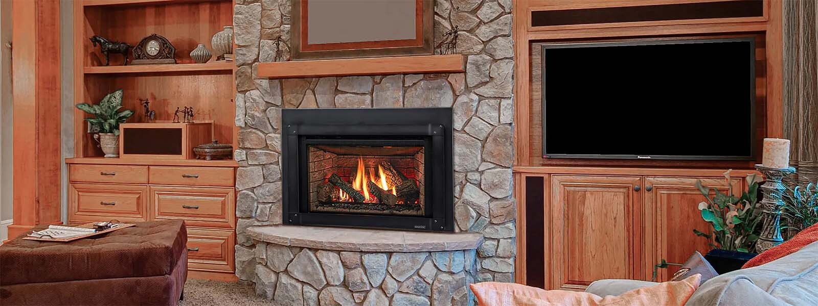Majestic Ruby 35" Direct Vent Gas Insert