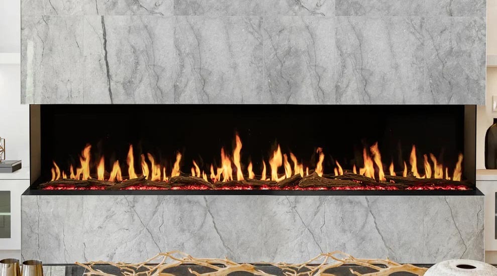 Modern Flames Orion 120" Multi Linear V2 Electric Fireplace - OR120-MULTI-V2