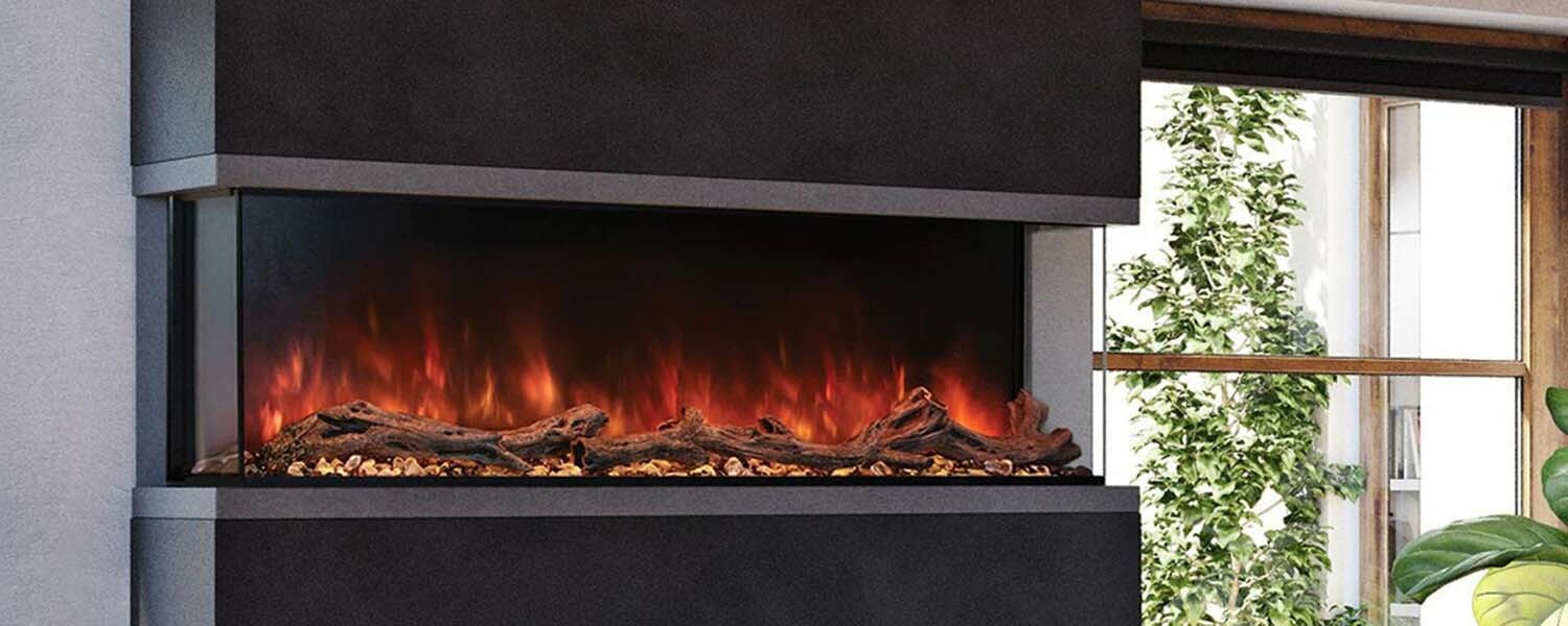 Modern Flames - Landscape Pro Multi-Sided 80" Electric Fireplace