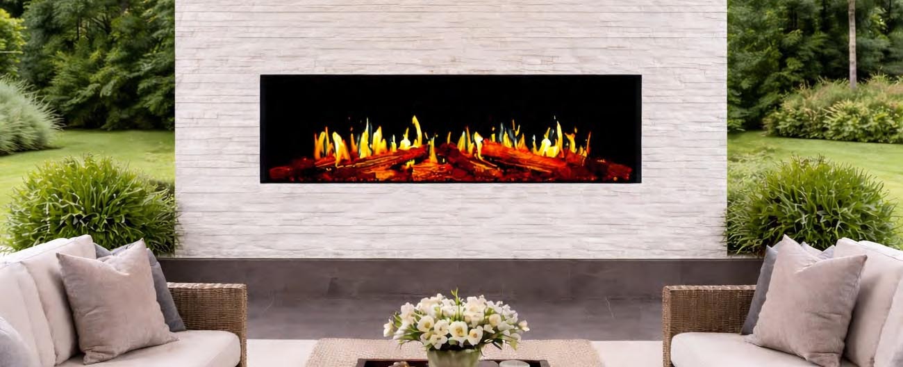 Modern Flames Orion 60" Multi Linear V2 LCD Electric Fireplace - Three-Sided or Wall Mount Options Modern Flames Orion 60" Multi Linear V2 LCD Electric Fireplace - Three-Sided or Wall Mount Options